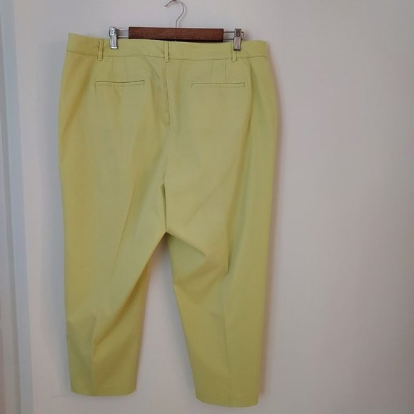 Talbots Yellow Cropped Pants - Picture 9 of 9